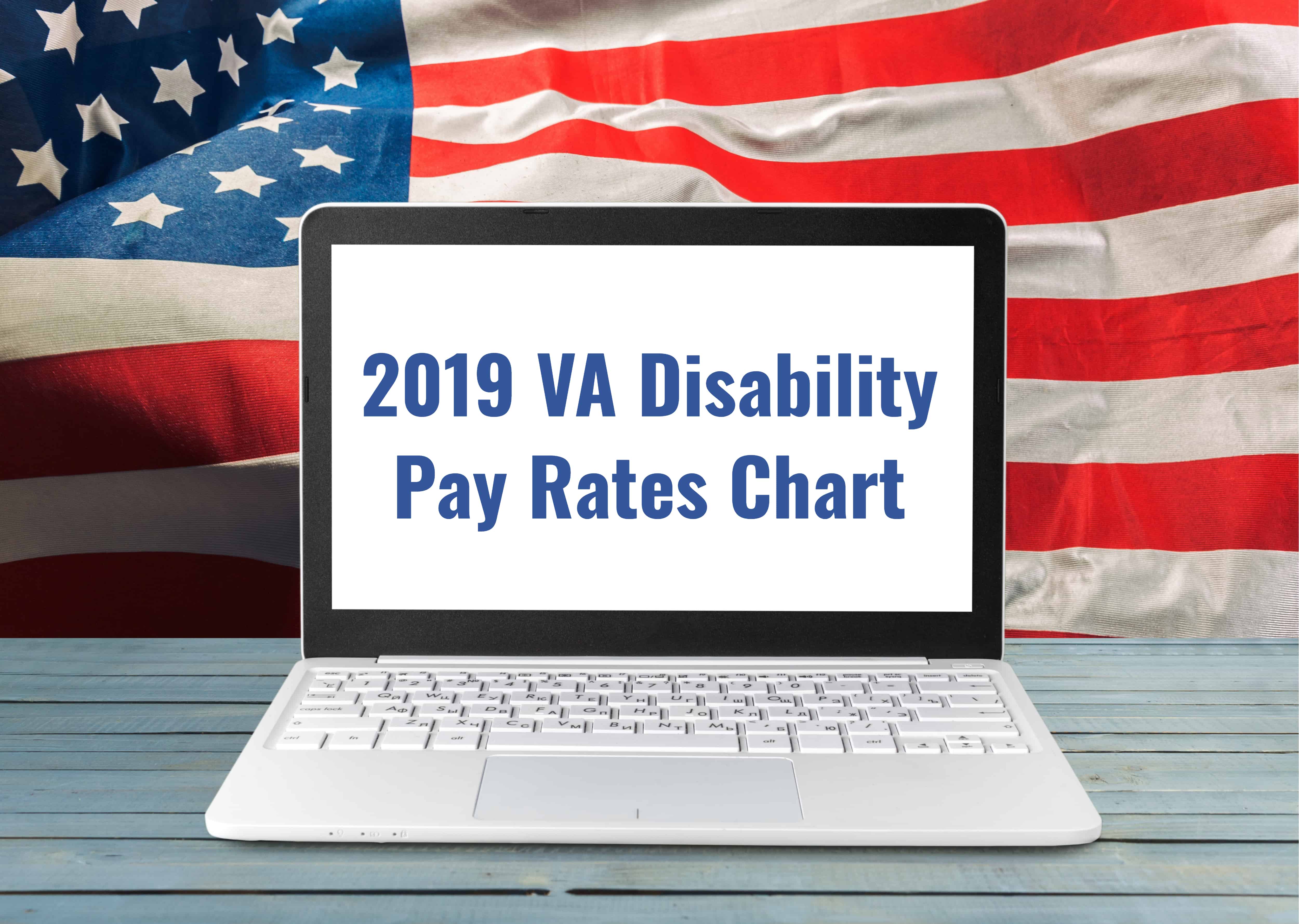 2019 VA pay rates chart header image