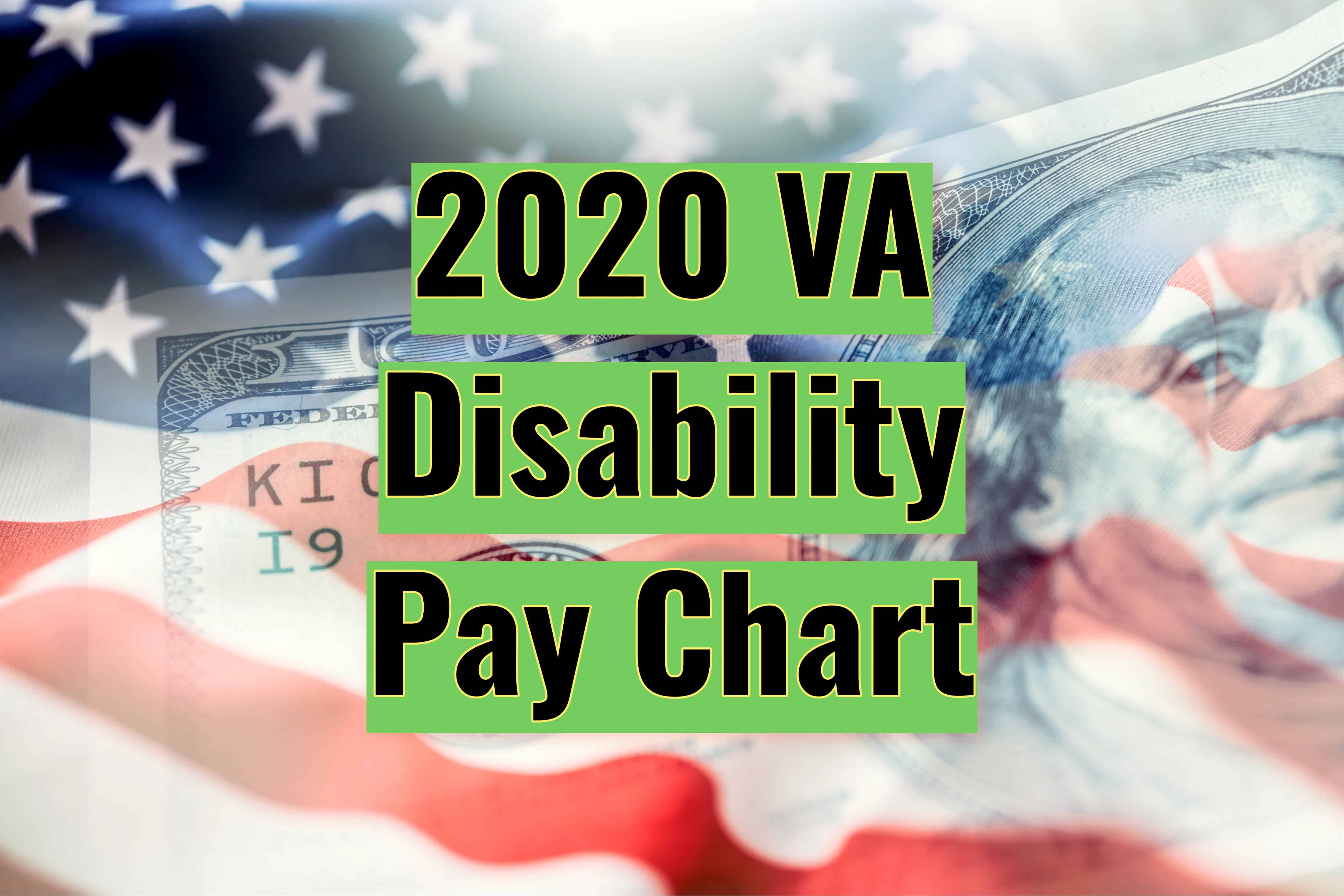 2020 VA Disability Pay Chart