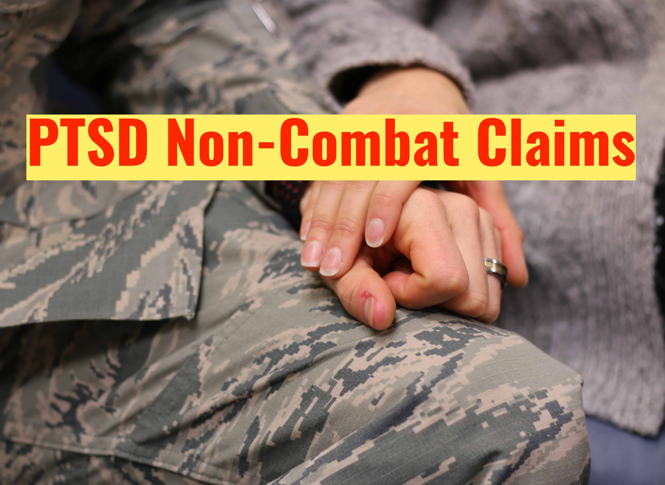 non combat - veteran with ptsd