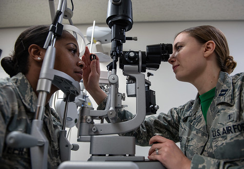 eye test legally blind veterans post