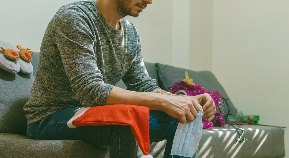 holiday season for veterans with mental health couch