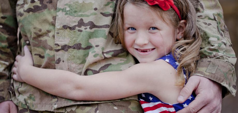 va disability benefits be applied for child support military dad and daughter