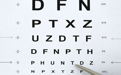 vision test legally blind veterans post