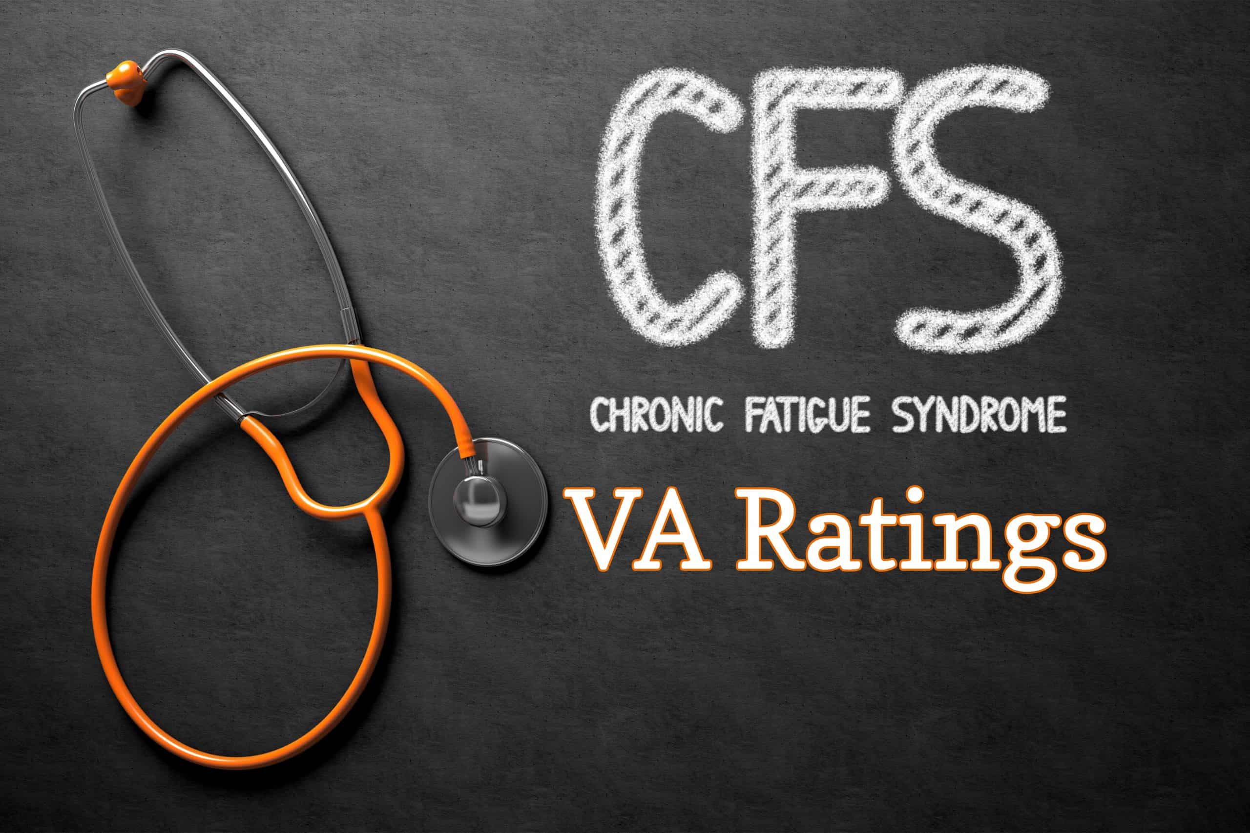 Chronic Fatigue Syndrome VA Rating scaled