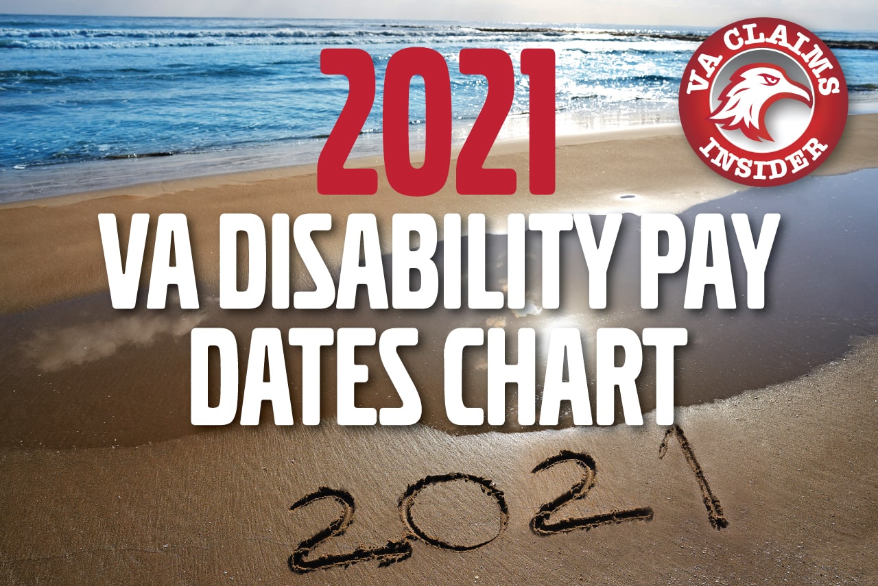 2021 VA Disbility Pay Dates Chart min